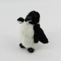 Wide Way Inc 5in Black White Penguin Plush Stuffed Animal 4035CW