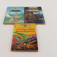 Vintage Lot of 3 TwistAPlot Books #4 5 & 6 Paperback 1983 Various Authors Good