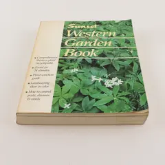 Vintage Sunset Western Garden Book 1992 Paperback Good