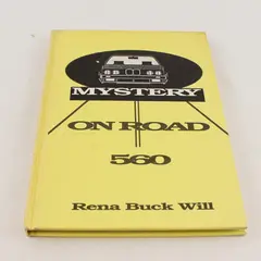 Vintage 1988 Novel Mystery on Road 560 Rena Buck Will Hardcover 1st Edition Good