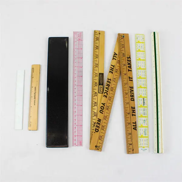 7pc Mixed Lot Drafting Measuring Tools Lietz Omnigrid Hoya Definity Used