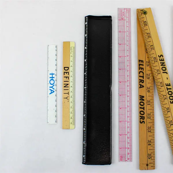 7pc Mixed Lot Drafting Measuring Tools Lietz Omnigrid Hoya Definity Used