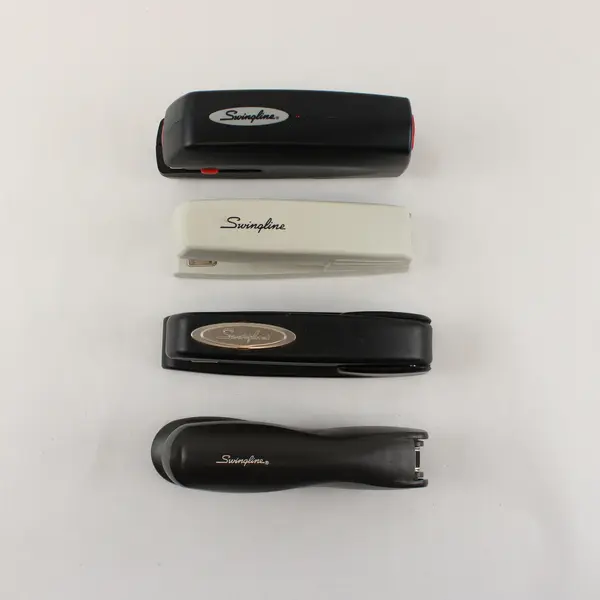 Lot of Four Swingline Staplers Good Condition, Staples Included