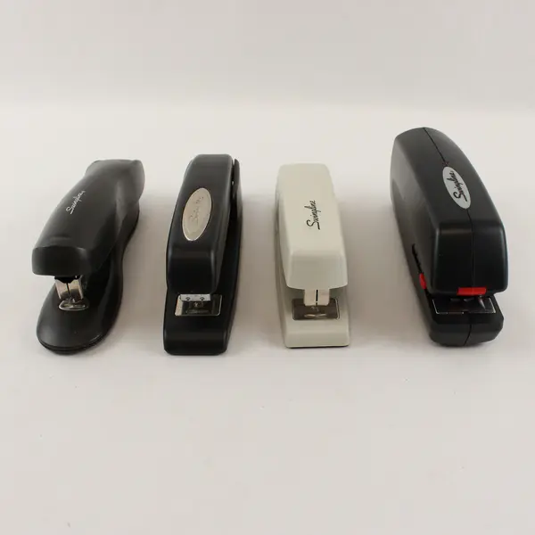 Lot of Four Swingline Staplers Good Condition, Staples Included