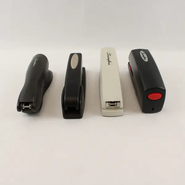Lot of Four Swingline Staplers Good Condition, Staples Included