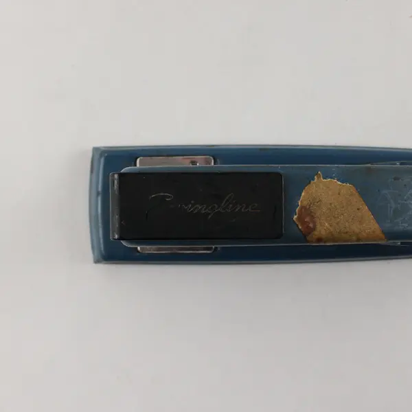 Lot of 2 Vintage Swingline 5-Inch Staplers Blue Black Tested Working