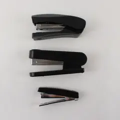 Lot of 3 Small Staplers - Various Brands Staples Included Tested and Working