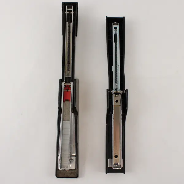 Lot of 2 Bostitch Black Desktop Staplers Tested and Working