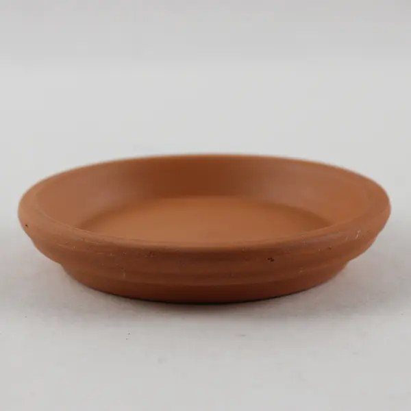 Vintage Pennington Terra Cotta Clay Planter Saucer 4.25"
