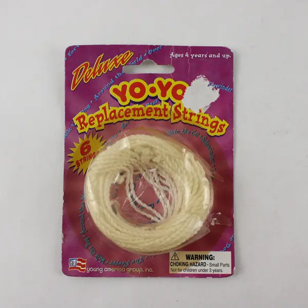 Deluxe Yo-Yo Replacement Strings Pack of 6 Original Sealed 1999 Vintage New