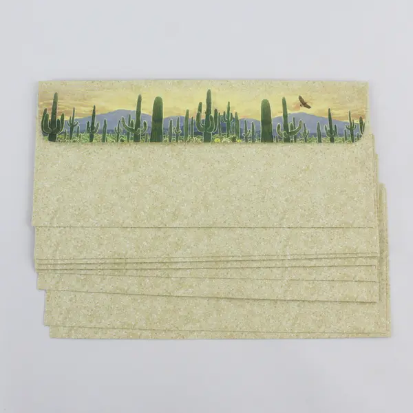 Mixed Lot of 42 Illustrated Greeting Card Envelopes Stationery