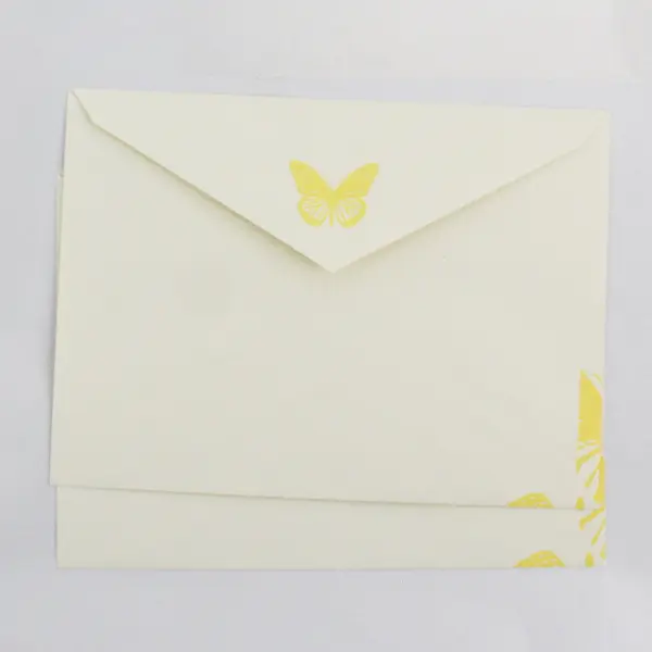 Mixed Lot of 42 Illustrated Greeting Card Envelopes Stationery