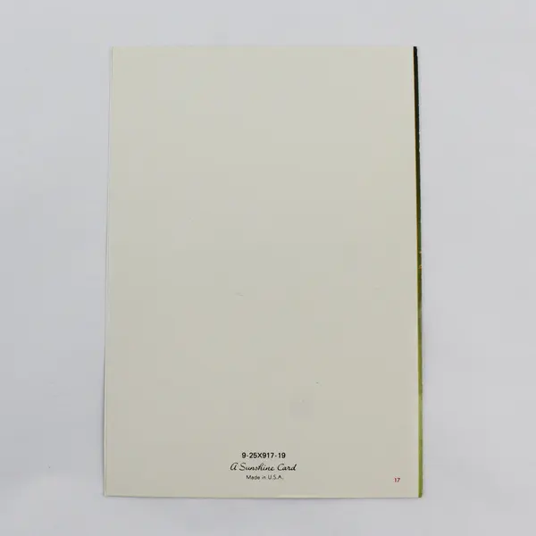 Vintage Sunshine Congratulations Floral Greeting Card UNUSED