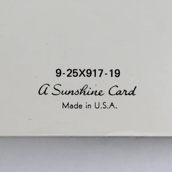 Vintage Sunshine Congratulations Floral Greeting Card UNUSED