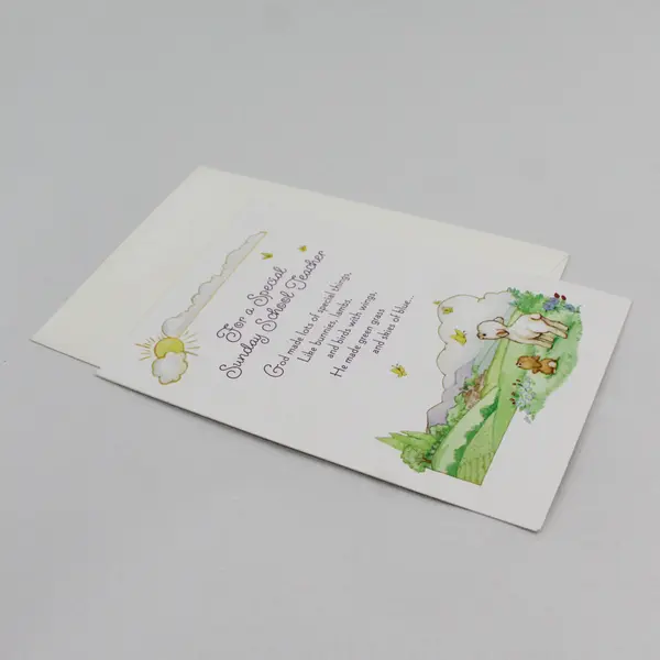 Hallmark Crown Easter Greeting Card Sunday School Teacher 99EKD 813-2