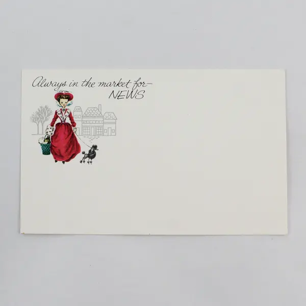 Lot of 4 Vintage Current Inc. Illustrated Postcards UNUSED