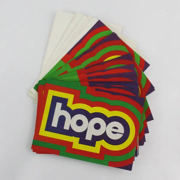 Set of 15 VTG 1974 Recycled Paper Products Groovy Happy New Year Greeting Cards