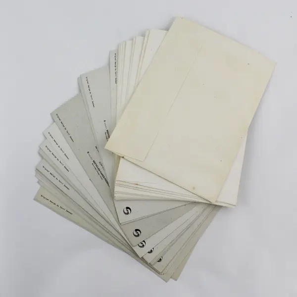 Set of 15 VTG 1974 Recycled Paper Products Groovy Happy New Year Greeting Cards