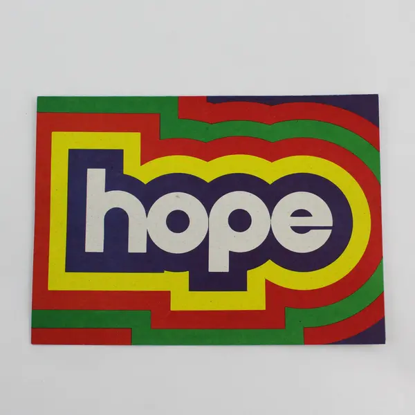 Set of 15 VTG 1974 Recycled Paper Products Groovy Happy New Year Greeting Cards