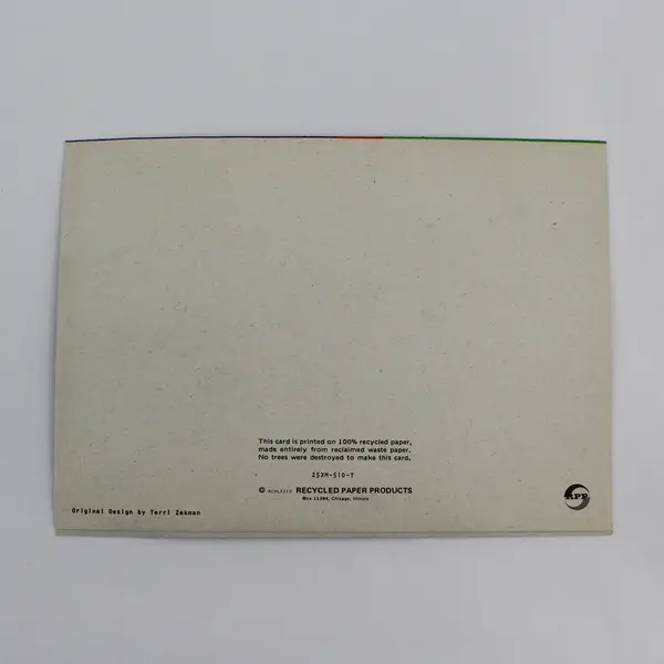 Set of 15 VTG 1974 Recycled Paper Products Groovy Happy New Year Greeting Cards
