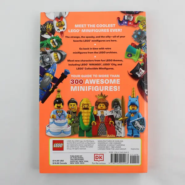 LEGO Minifigure Handbook - Paperback DK Publishing - GOOD