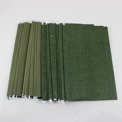 Lot of 25 Green Hanging File Folders 16 x 10.5 Used