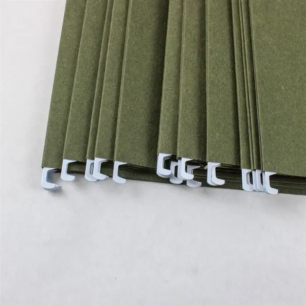 Lot of 25 Green Hanging File Folders 16 x 10.5 Used