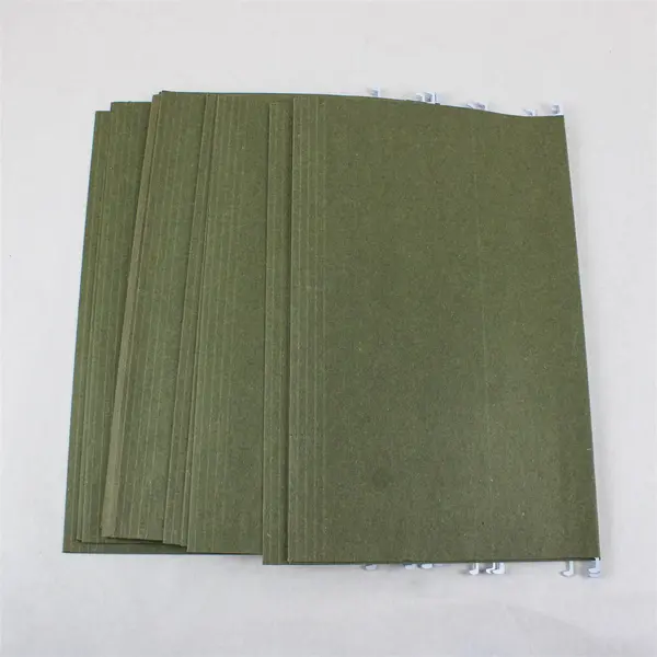 Lot of 25 Green Hanging File Folders 16 x 10.5 Used
