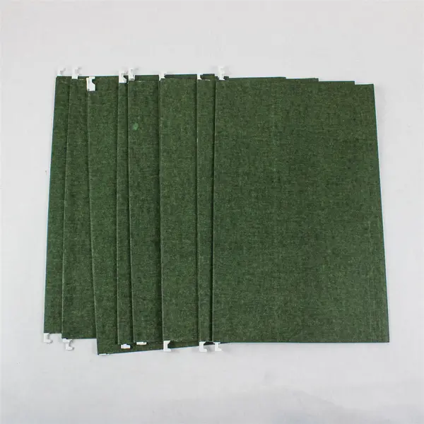 Lot of 25 Green Hanging File Folders 16 x 10.5 Used