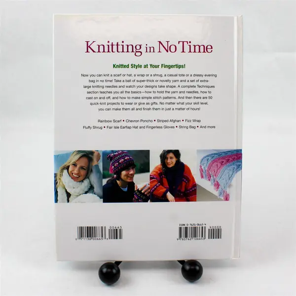 Knitting In No Time Melody Griffiths Reader's Digest HC 50 Projects