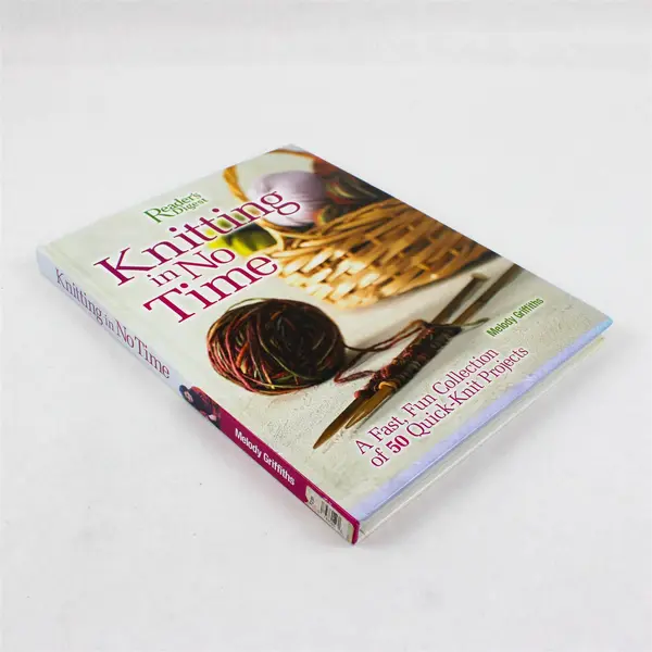 Knitting In No Time Melody Griffiths Reader's Digest HC 50 Projects