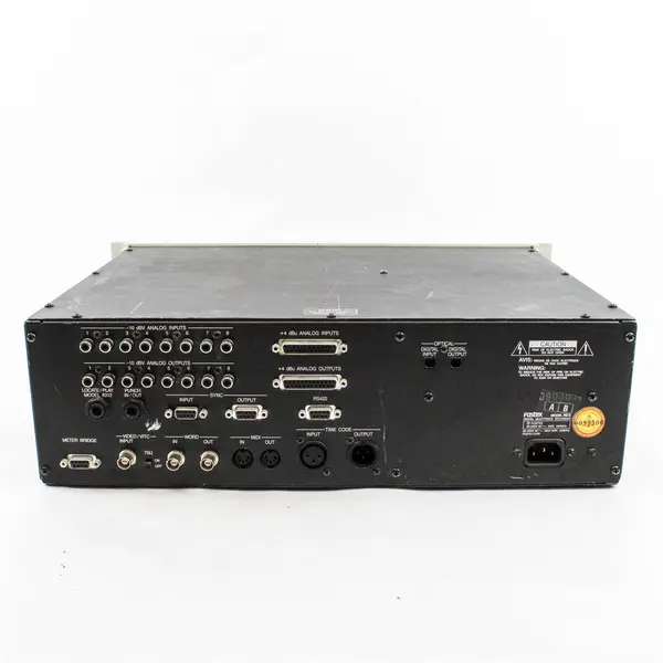 Fostex RD-8 Digital Multitrack S-VHS ADAT Recorder - Untested