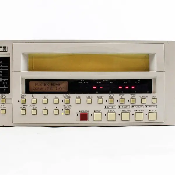 Fostex RD-8 Digital Multitrack S-VHS ADAT Recorder - Untested