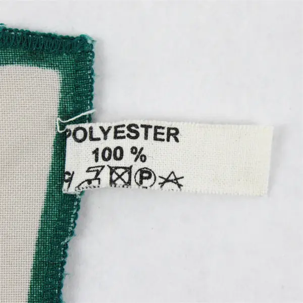 Vintage Printed Holiday Napkin Green Beige Polyester