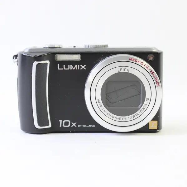 Panasonic Lumix DMC-TZ5 9MP Black Digital Camera 10x Zoom