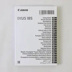 Canon IXUS 185 Instruction Manual Camera User Guide Pre-Owned