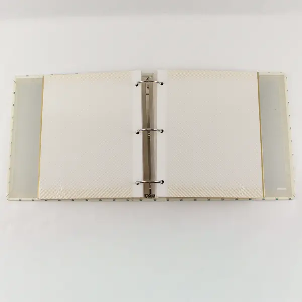 Vintage 80's Unbranded Large 3 Ring Binder Photo Album - 11"x11" - 106 Pages