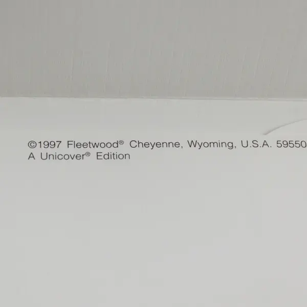 1997 Duck Stamp $15 Sc# RW64 FDC Fleetwood Cachet