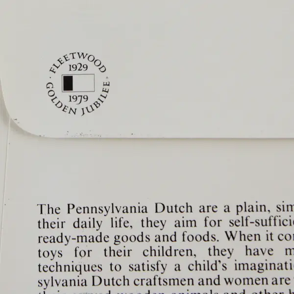 Set Of 4 Pennsylvania Toleware Stamp FDC 1979 Fleetwood Cachet SC# 1775-78