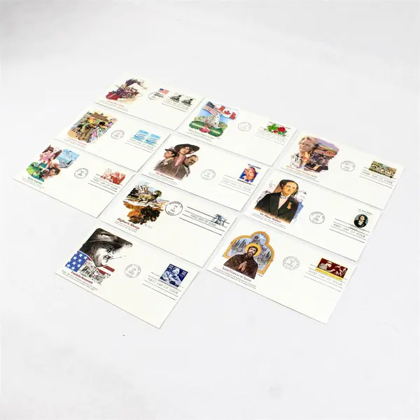 Lot Of 10 Fleetwood Cachet 1982 First Day Covers