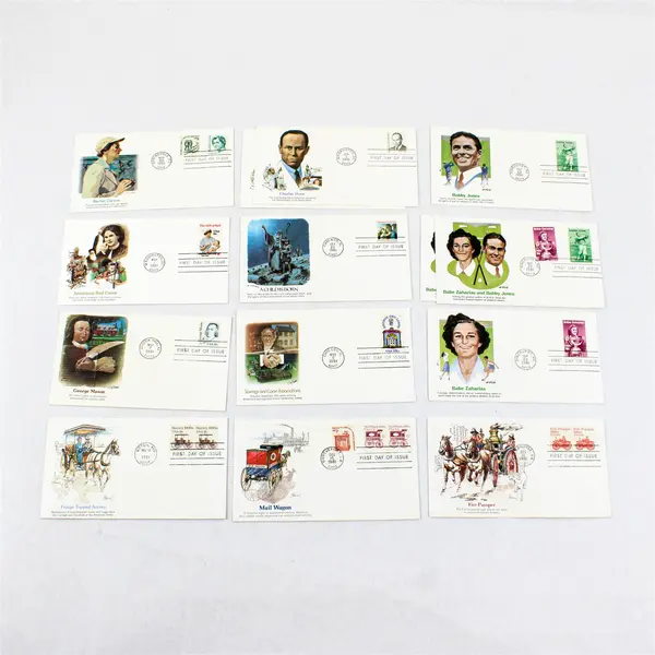 Lot Of 14 Fleetwood Cachet 1981 First Day Covers