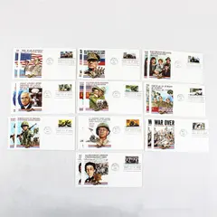 Lot Of 20 WWII Victory At Last 1995 32c Stamps FDC SC#2981 Fleetwood Cachet