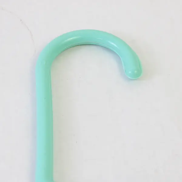 Lot of 10 Seafoam Mint Green Plastic Clothes Hangers