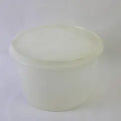 Vintage Tupperware Econo-Canister Round Storage Container 267-3 & Lid 230-20