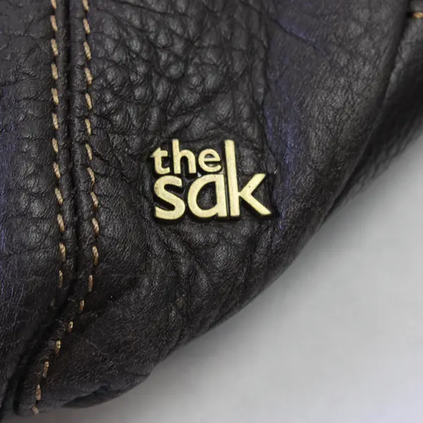 The Sak Dark Brown Leather Crossbody Purse