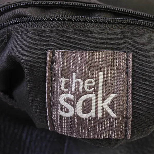 The Sak Dark Brown Leather Crossbody Purse