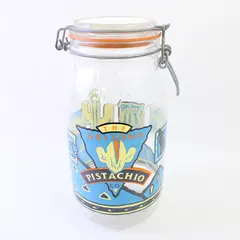 Le Parfait Glass Storage Jar 2L Arizona Pistachio Southwestern Graphics