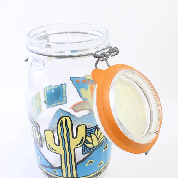 Le Parfait Glass Storage Jar 2L Arizona Pistachio Southwestern Graphics