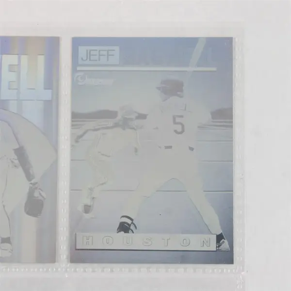 Lot of 3 Jeff Bagwell Rookie Yr Houston Astros 1992 MBC Holographics R/1 R/2 R/4