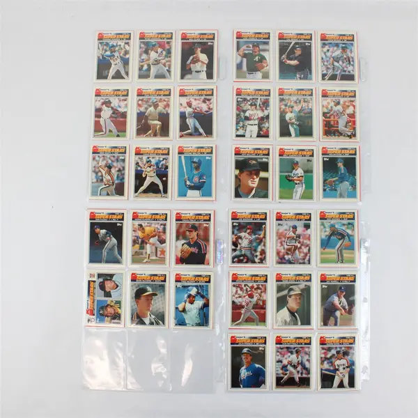 1990 Kmart Super Stars Baseball Trading Card Lot Vintage Promo